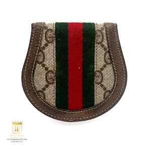 Gucci horseshoe sherryline coin purse